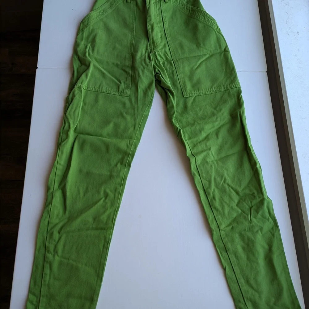 Big Bud Press Pencil Pants- Kelly Green - Picture 3 of 3